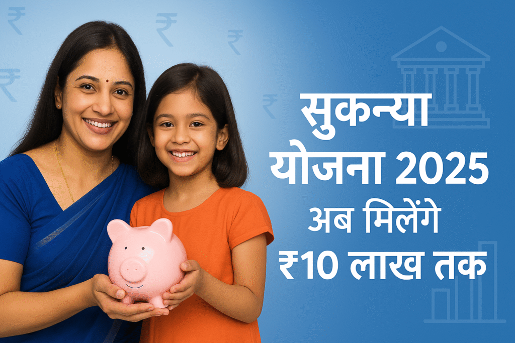 सुकन्या योजना 2025 – अब मिलेंगे ₹10 लाख तक