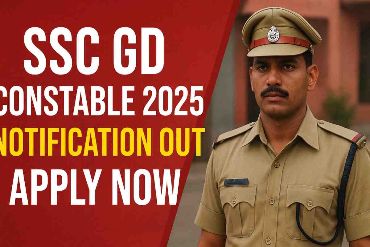 SSC GD Constable 2025 Notification Out | Apply Online, Vacancy, Eligibility, Exam Date