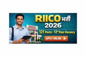 RIICO Recruitment 2026 Notification Banner for 121 Vacancies