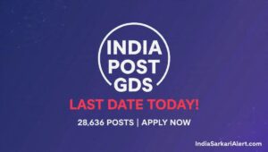 India Post GDS 2026 Last Date Alert Banner